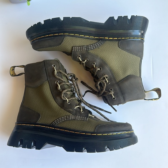 NWOT Dr. Martens Tarik TG Waxed Boot In Olive Green -Sz 9 W-8 M - Picture 15 of 15
